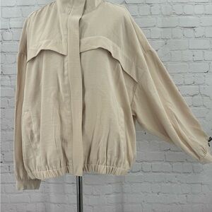 Nine West XXL Light weight beige jacket